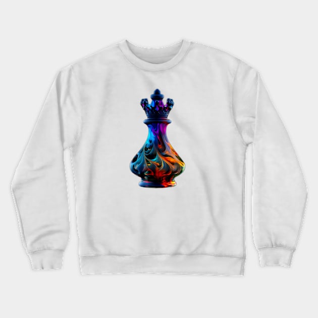 Queen - Chess Crewneck Sweatshirt by Urban Gypsy Designs